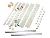 T-Card Panel 955mm high, 54 slots for size 2 cards