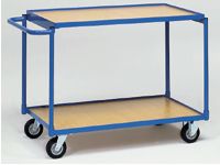 Fetra Table Top Cart 850x500, horizontal handle, 2 shelf