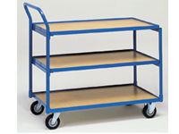 Fetra Table Top Cart 850x500mm L x W, 3 shelves