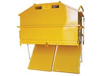 Tidy secure steel skip bin 1.0m3, 350kg capacity