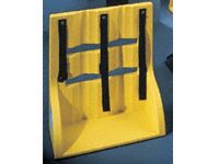 Tough polyethylene gas cylinder wall stand