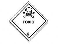 Toxic Hazard Diamond Warning Signs