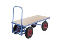 Turntable Truck, rubber tyres, 500kg capacity
