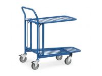 Fetra Warehouse trolley with double platform 300kg