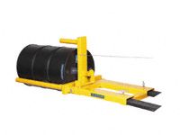 Warrior Drum Positioner fork lift attachment