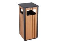 Wooden look bin 38L