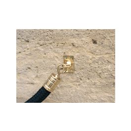 Buy Brass wall eyelet for rope barriers now